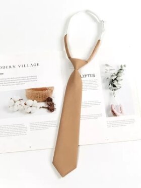 Qnuz - Solid Tie Taupe