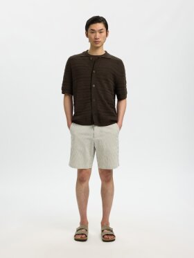 Selected - SLHPalle SS Knit Polo Cardigan