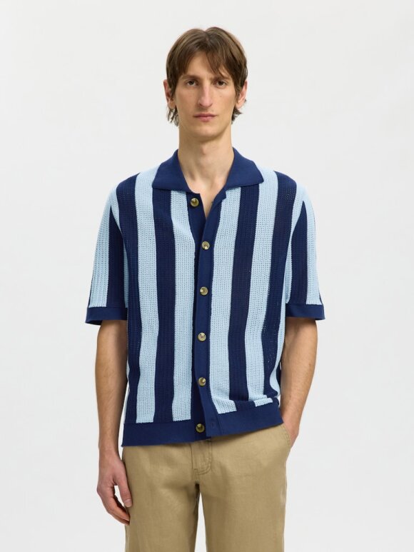 Selected - SLHShane SS Polo Cardigan