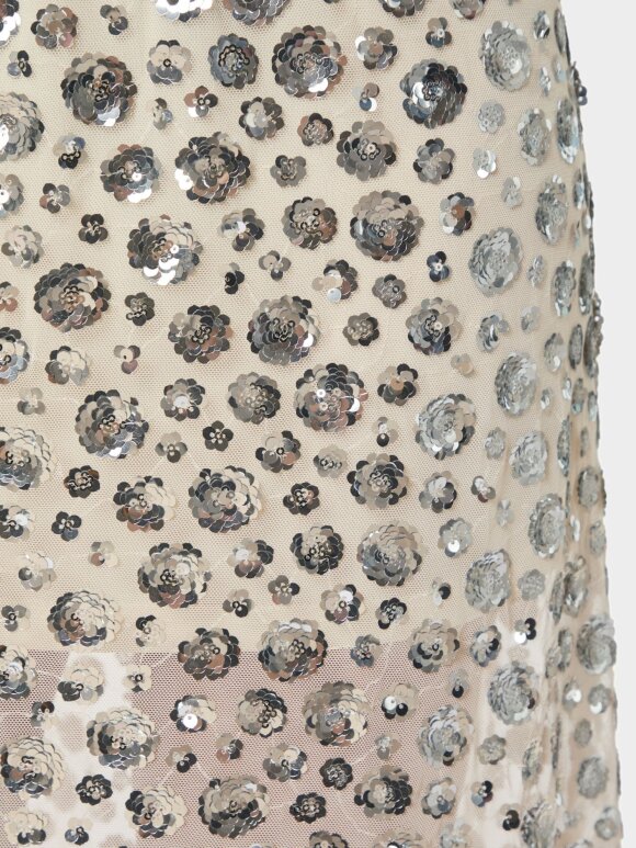 Neo Noir - Gilla Flower Sequins Skirt