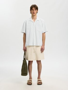 Selected - SLHRLXOxford SS Shirt Resort