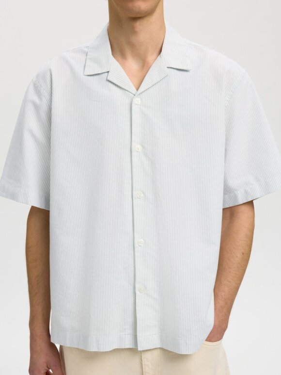 Selected - SLHRLXOxford SS Shirt Resort