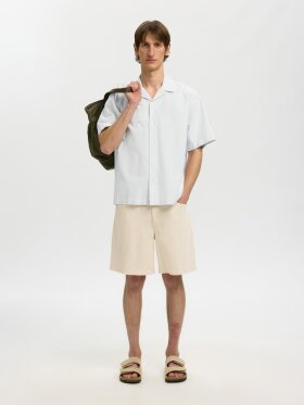 Selected - SLHRLXOxford SS Shirt Resort