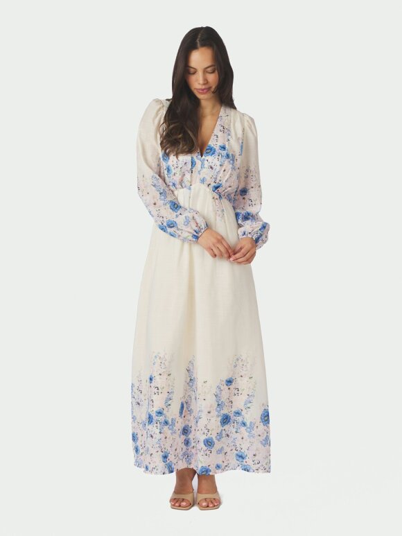 Neo Noir - Silfi Flower print Dress Blue