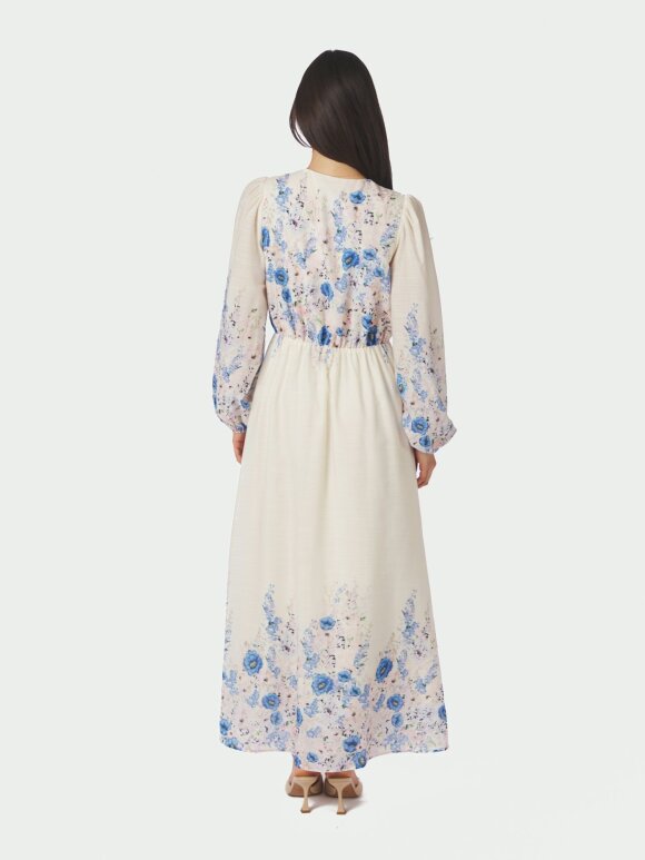 Neo Noir - Silfi Flower print Dress Blue