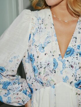 Neo Noir - Silfi Flower print Dress Blue