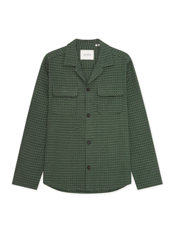 Les Deux - Check Seersucker Overshirt