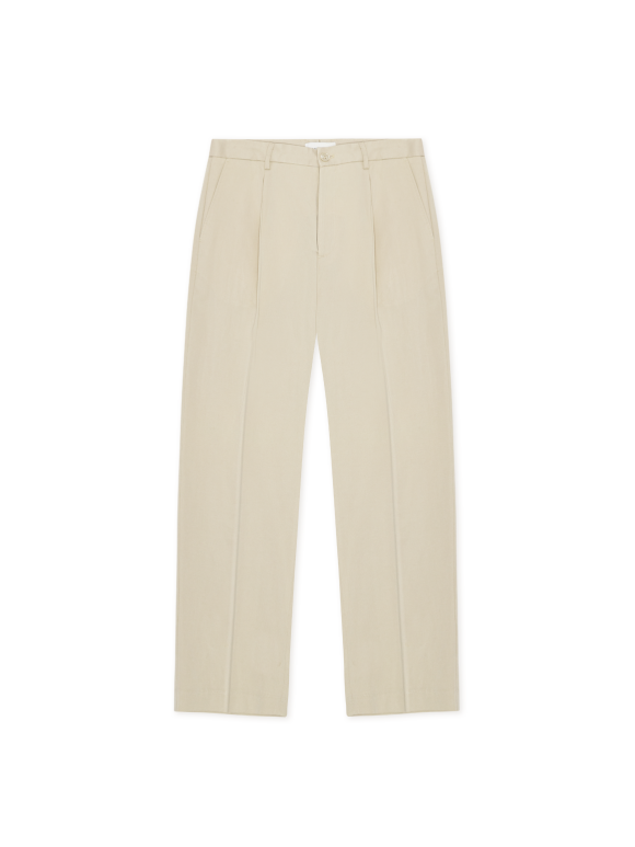 Les Deux - Pleated Twill Suit Pants