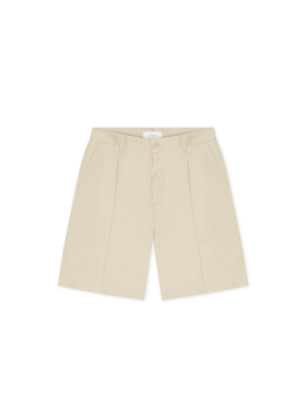 Les Deux - Pleated Twill Suit Shorts