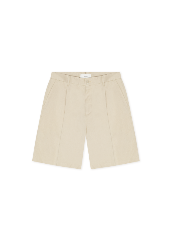 Les Deux - Pleated Twill Suit Shorts