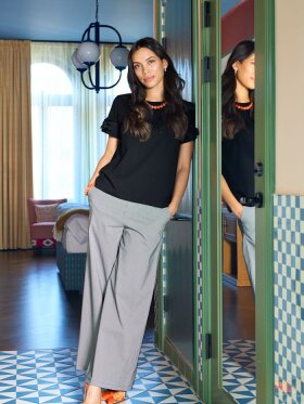 Black Colour - BCToni Boxy Pant Black