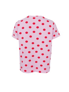 Black Colour - BCZelda S/S T-shirt Red Dot