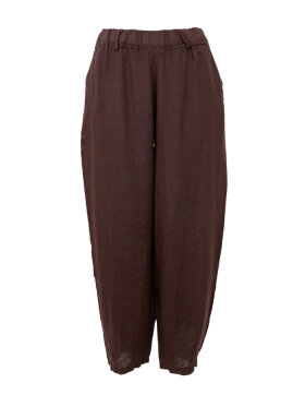 Black Colour - BCMelina Barrel Linen Pant Cof