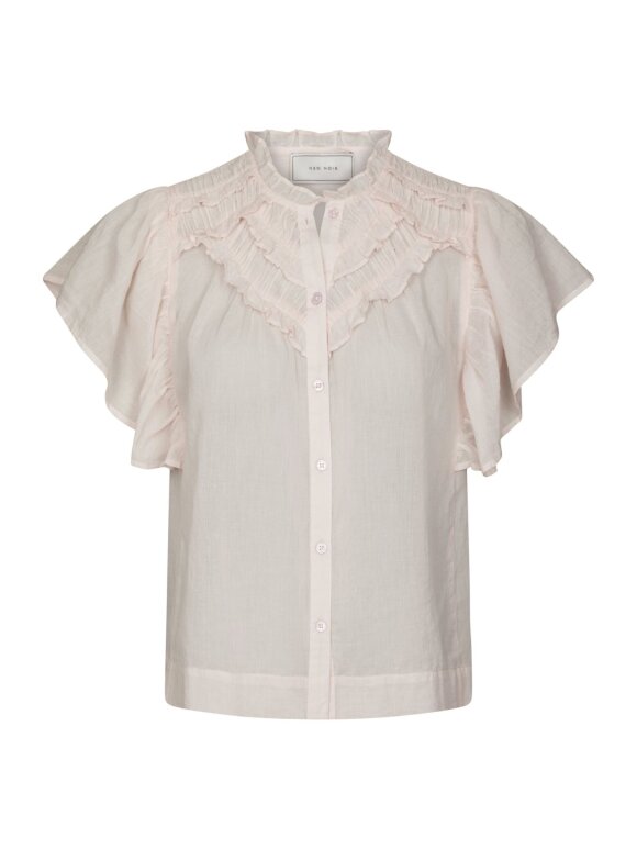 Neo Noir - Vinsa S Voile Top light Pink