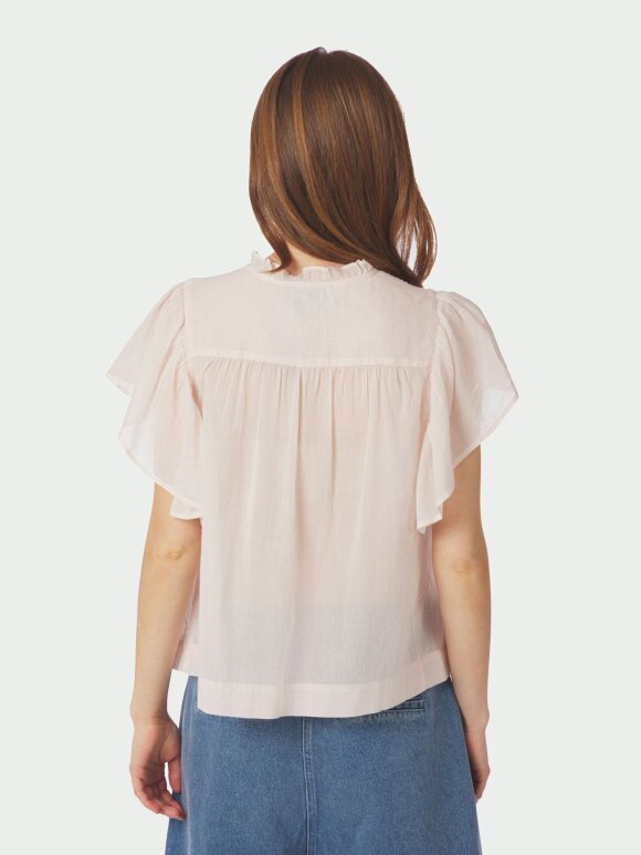 Neo Noir - Vinsa S Voile Top light Pink