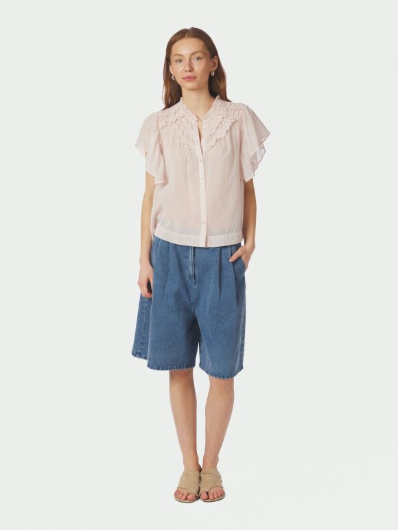 Neo Noir - Vinsa S Voile Top light Pink