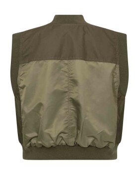 Mos Mosh - MMJovo Neola Waistcoat Olive Mos Mosh - MMJovo Neola Waistcoat Olive