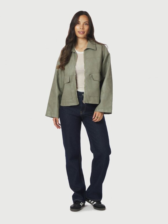 Neo Noir - Titan Faux Leather Jacket