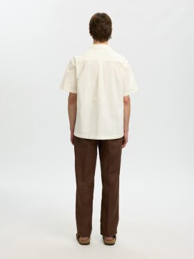 Selected - SLHRLXJAX Broderie SS Shirt