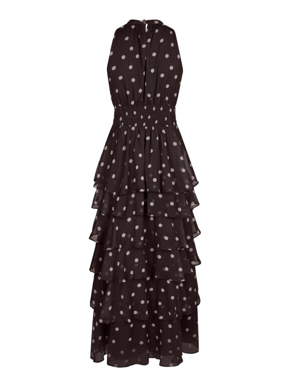 Neo Noir - Marli Big Dot Dress Brown