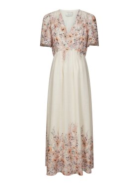 Neo Noir - Serna Flower Print Dress powde