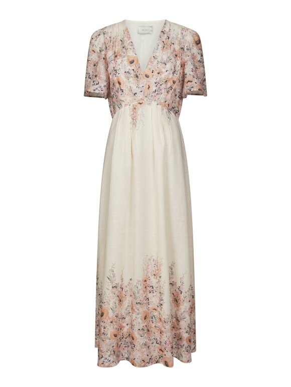 Neo Noir - Serna Flower Print Dress powde