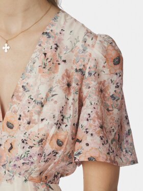 Neo Noir - Serna Flower Print Dress powde