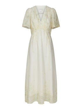 Neo Noir - Serna Flower Print Dress yello