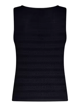 La Rouge - Alma Knit Top Navy