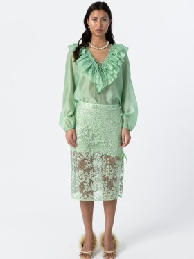 Coster Copenhagen - Sequins Skirt Mint