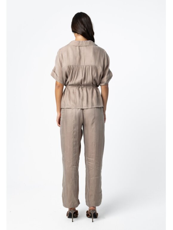 Coster Copenhagen - Blouse With Zipper Moon Rock