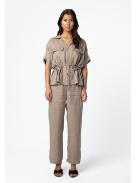 Coster Copenhagen - Blouse With Zipper Moon Rock