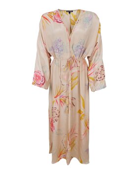 Black Colour - BCLuna V-Neck Dress Poppy Rose