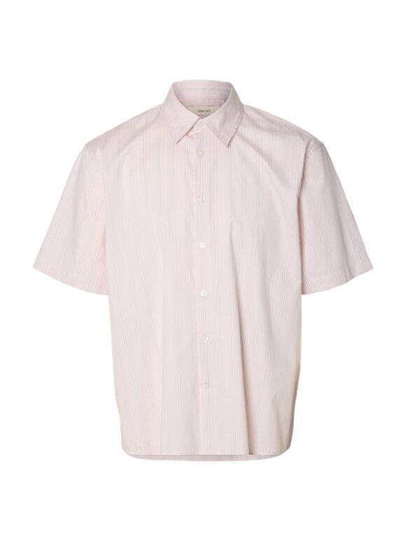 Selected - SLHRLXGeorge Dobby SS Shirt