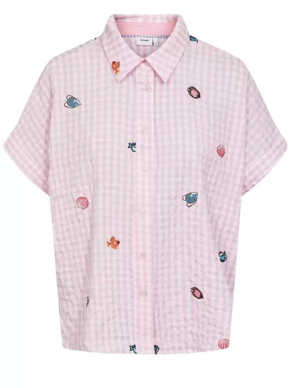 Numph - NUSurfer Sleeveles shirt pink