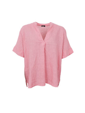 Black Colour - BCMelina SS Linen Blouse Rose