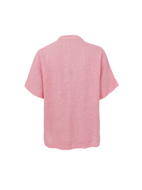 Black Colour - BCMelina SS Linen Blouse Rose