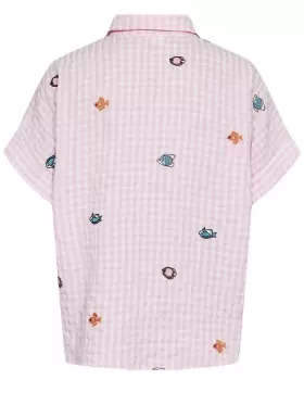 Numph - NUSurfer Sleeveles shirt pink