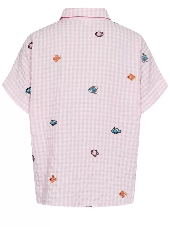 Numph - NUSurfer Sleeveles shirt pink