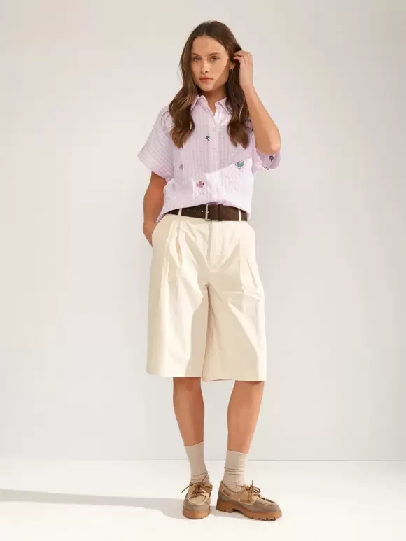 Numph - NUSurfer Sleeveles shirt pink