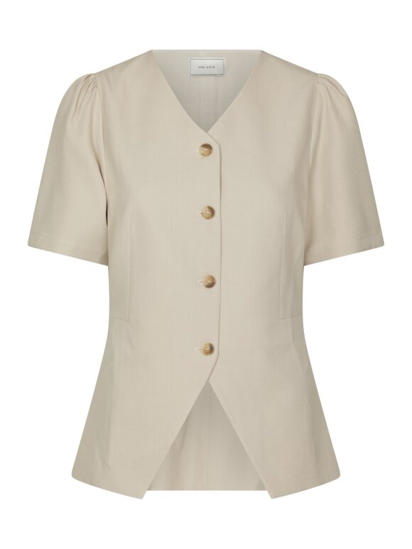 Neo Noir - Jules Structure Blouse Creme