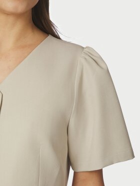 Neo Noir - Jules Structure Blouse Creme