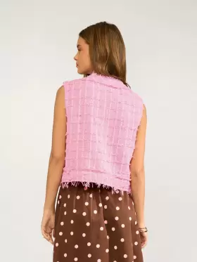 Numph - NUKamilla Vest Prism Pink