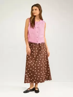 Numph - NUKamilla Vest Prism Pink