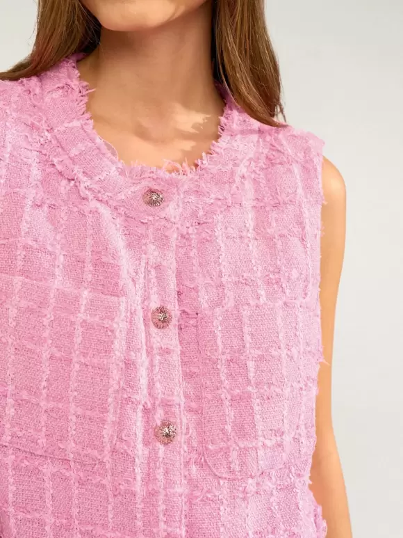 Numph - NUKamilla Vest Prism Pink