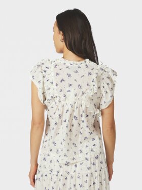Neo Noir - Jayla Small Blossom Top White