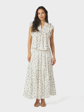 Neo Noir - Jayla Small Blossom Top White