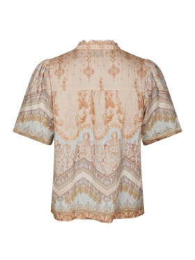 Neo Noir - Torana Flower Border Blouse