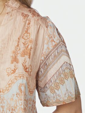 Neo Noir - Torana Flower Border Blouse