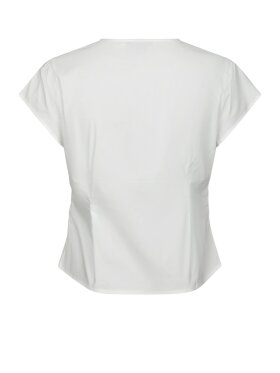 Neo Noir - Fidi Poplin Top White